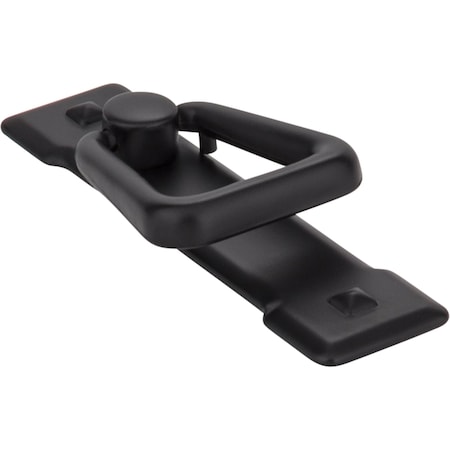 Elements 2-1/4" Center-to-Center Matte Black Rectangle Verona Cabinet Drop Pull R1012MB